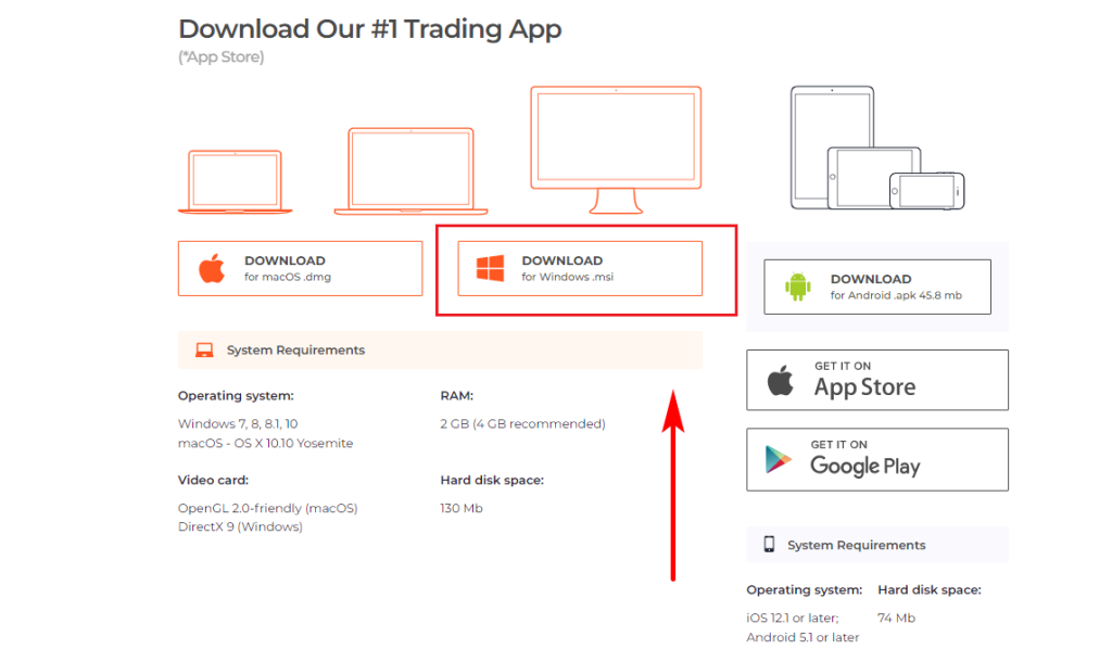 Download IQ Option App for Windows